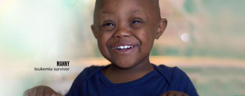 image of Manny, leukemia survivor