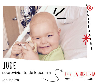 Jude, sobreviviente de leucemia